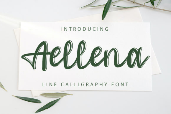 Aellena: A Premium Script Handwritten Font for Digital Branding