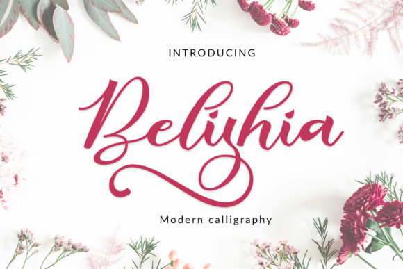 Belishia: A Premium Script Handwritten Font for Scroll-Stopping Brand Content