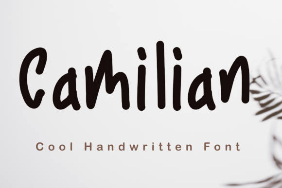 Camilian Handwritten Font for Makers