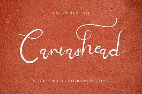 Canvashead Handwritten Font for Makers