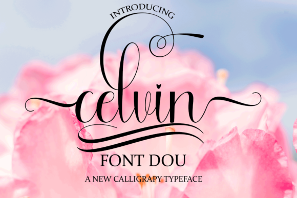 Celvin Script Handwritten Font for Elegant Creative Projects