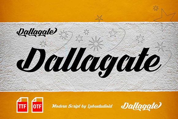 Dallagate: A Premium Handwritten Font