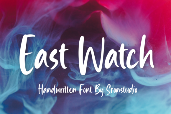 East Watch: A Modern Script Handwritten Font That Delivers Impact