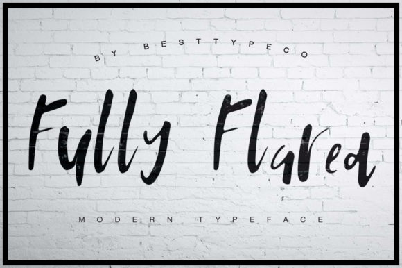 Fully Flared: A Script Handwritten Font That Elevates Digital Branding