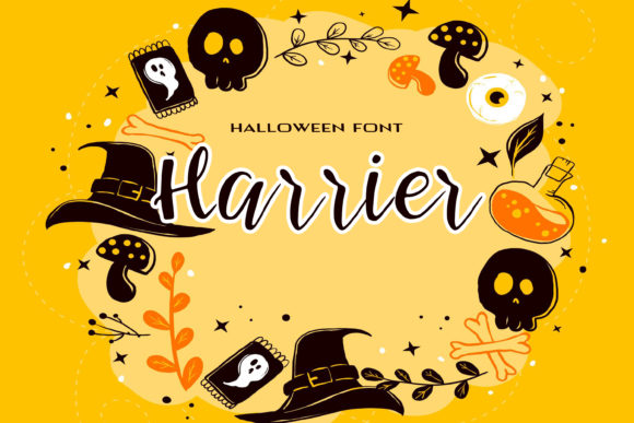 Harrier: A Script Handwritten Font for Modern Digital Branding