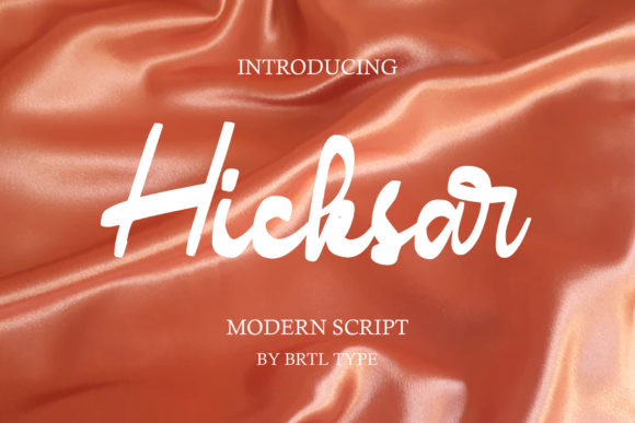 Hicksar: A Sweet and Dainty Script Handwritten Font for Editorial Joy