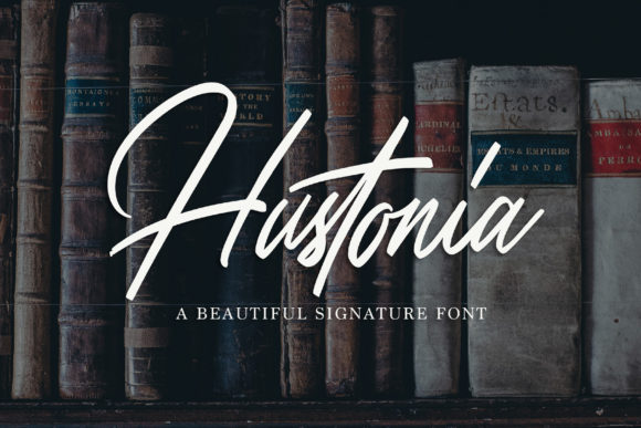 Hustonia: A Delicate, Flowing Script Handwritten Font