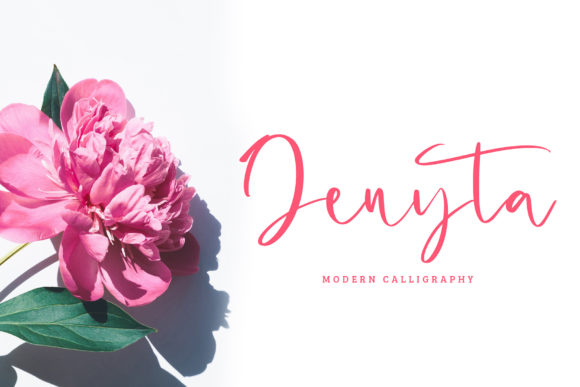 Jenyta: A Relaxed Handwritten Font for Small Business Branding
