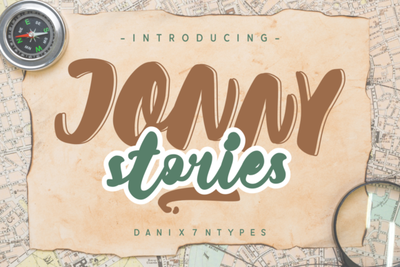 Jonny Stories Font for Warm, Authentic Brand Identity