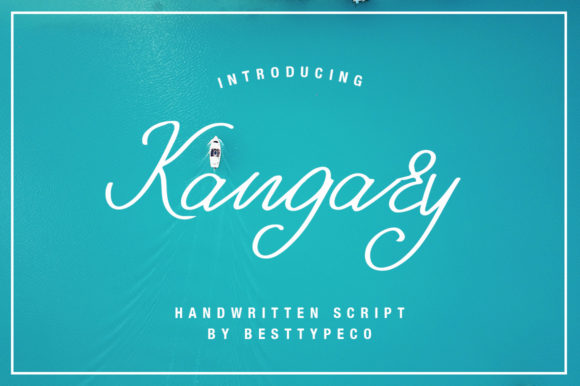 Kangary: An Elegant Script Handwritten Font for Real Branding