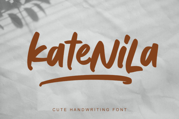 Katenila Script Handwritten Font for Joyful Branding