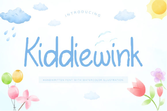 Kiddiewink Font for Business Branding