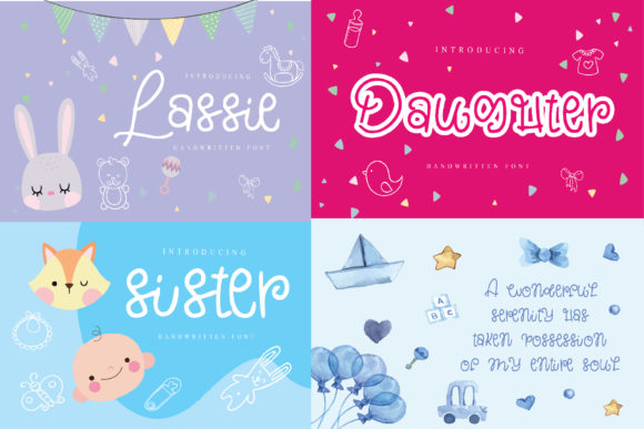 Lassie: A Playful Script Handwritten Font for Editorial Design
