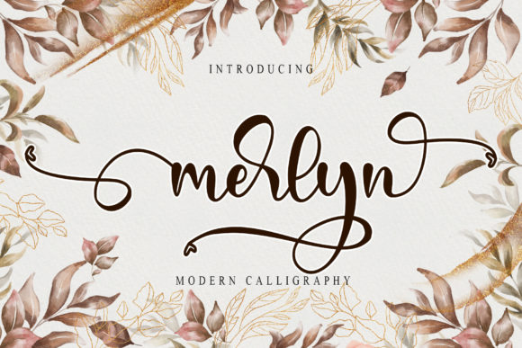 Merlyn Font: Elegant Script for Editorial Design