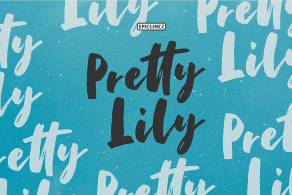 Pretty Lily Font for Creative Projects