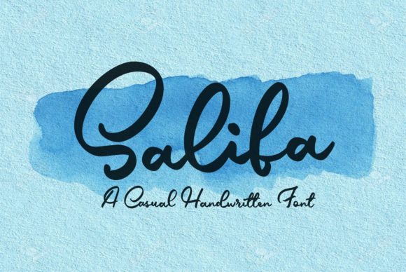 Salifa: A Sweet, Friendly Handwritten Typeface for Editorial Warmth