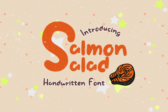 Salmon Salad: A Quirky Script Handwritten Font for Scroll-Stopping Content