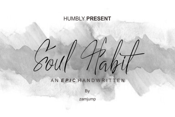 Soul Habit Font for Business Branding
