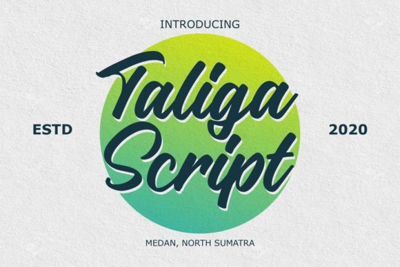 Taliga: A Premium Script Handwritten Font for Brand Elegance