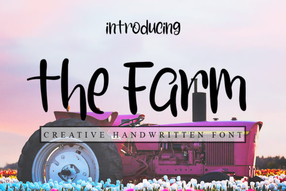 The Farm Script Handwritten Font for Scroll-Stopping Visuals