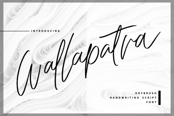 Wallapatra: A Delicate Script Handwritten Font for Creative Campaigns