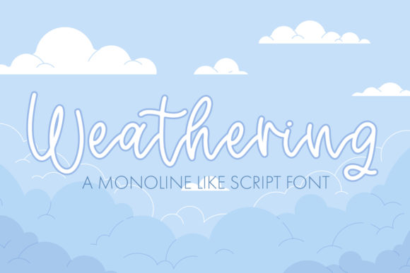 Weathering Script Handwritten Font for Warm, Human Campaigns